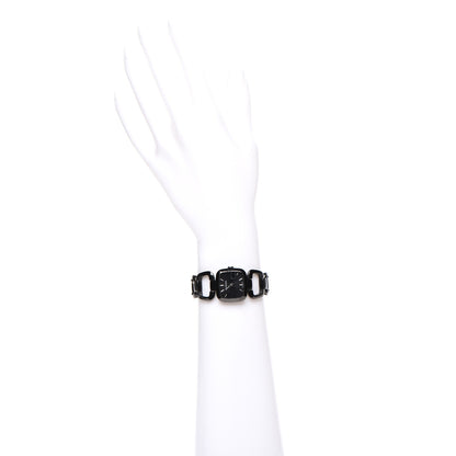 Gucci PVD Stainless Steel 24mm G-Gucci Square Quartz Watch Black 2 of 7