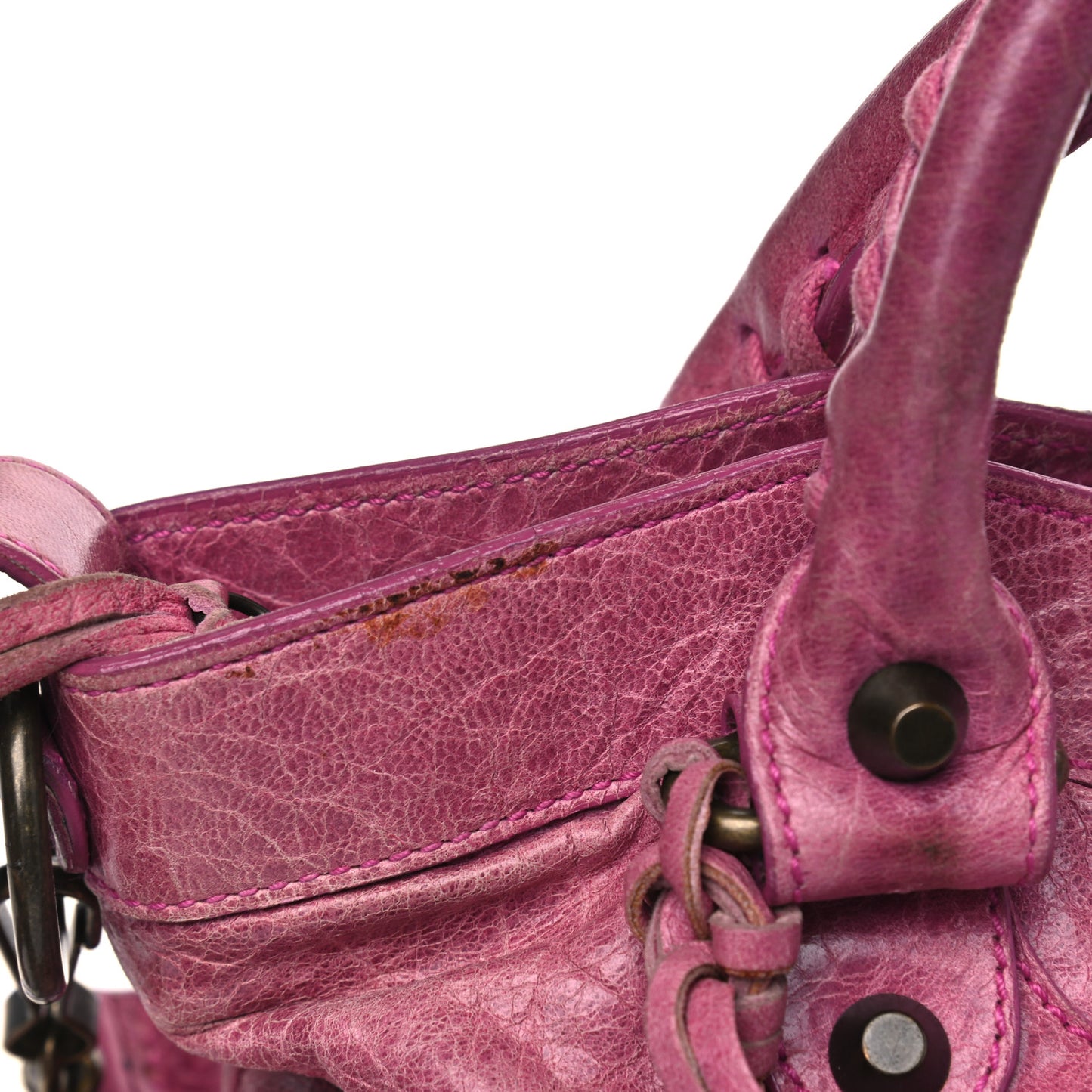 Agneau Classic Hardware First Magenta