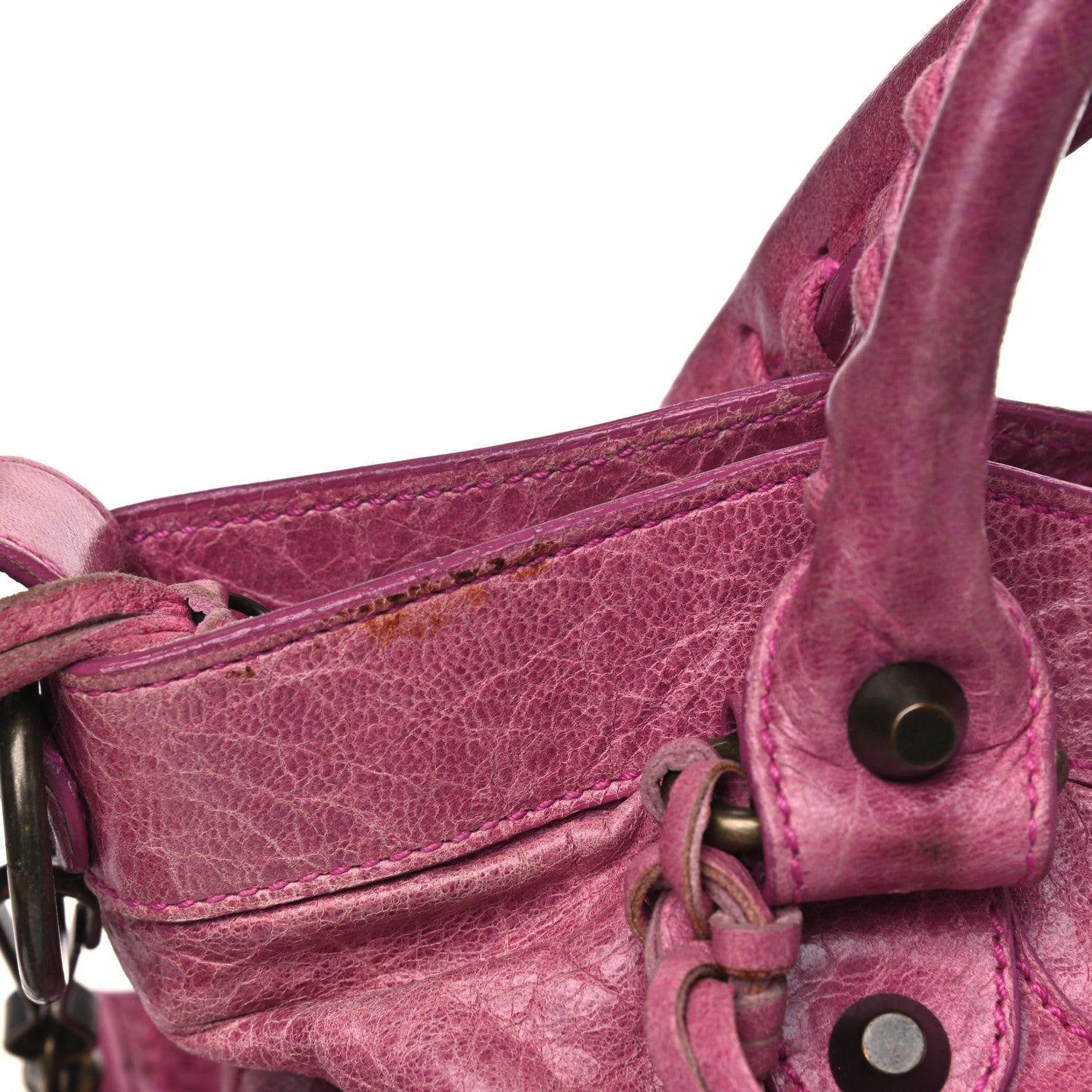 Balenciaga Agneau Classic Hardware First Magenta 15 of 17