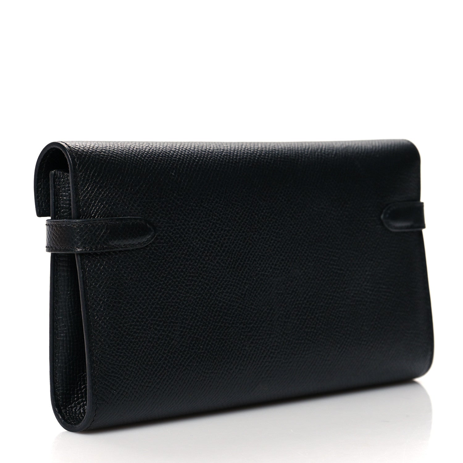 Hermes Epsom Kelly Longue Wallet Black 3 of 9