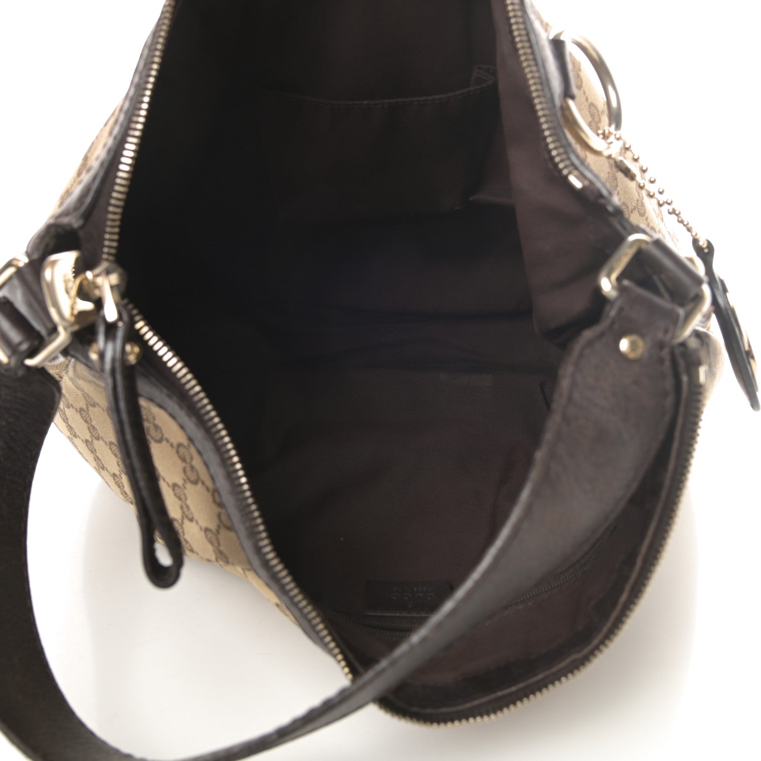 Gucci GG Monogram Medium Sukey Hobo Dark Brown 5 of 15