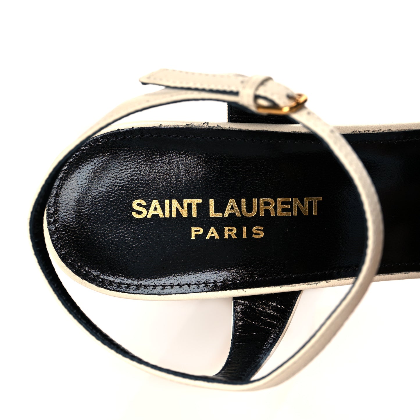 Vendome Bianca 85 Platform Sandals 38 Pearl