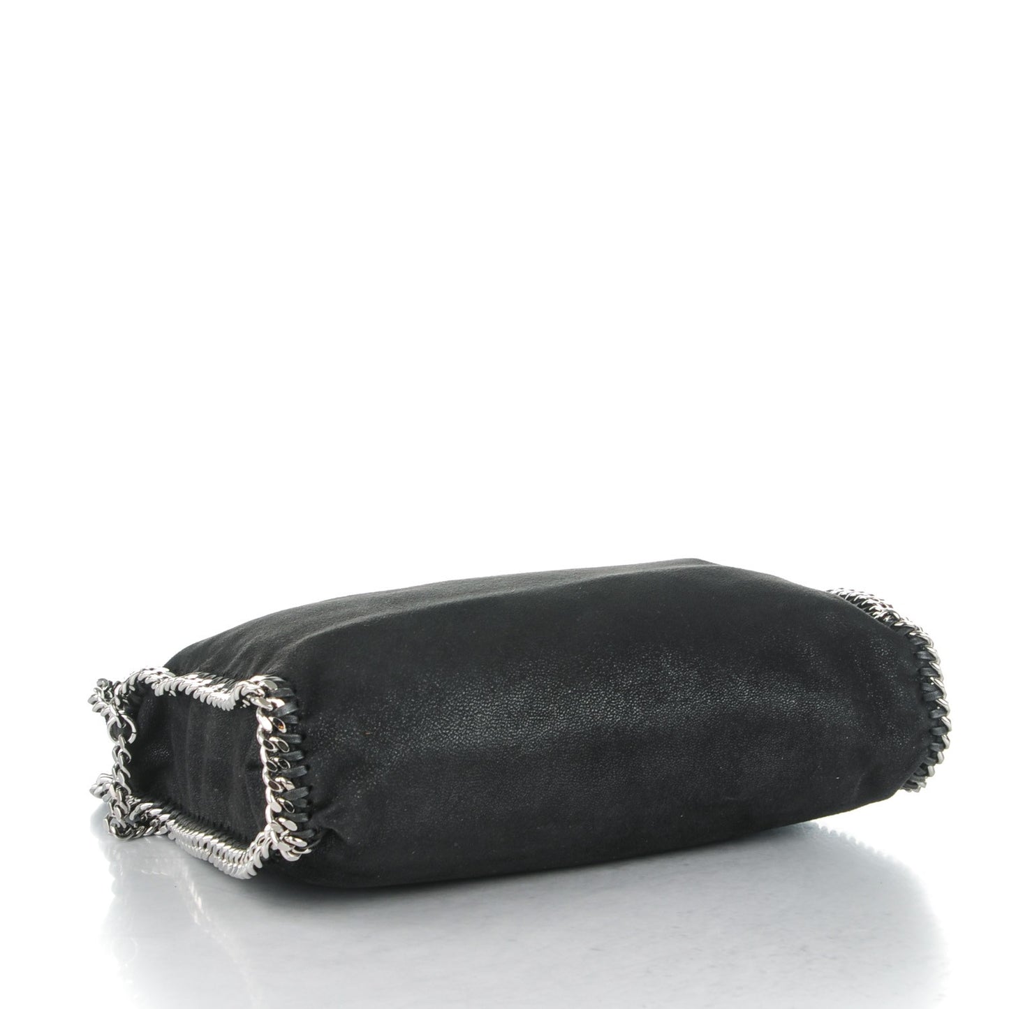 Shaggy Deer Falabella Fold Over Tote Black