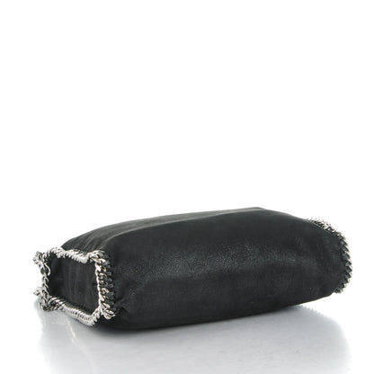 Stella McCartney Shaggy Deer Falabella Fold Over Tote Black 4 of 7