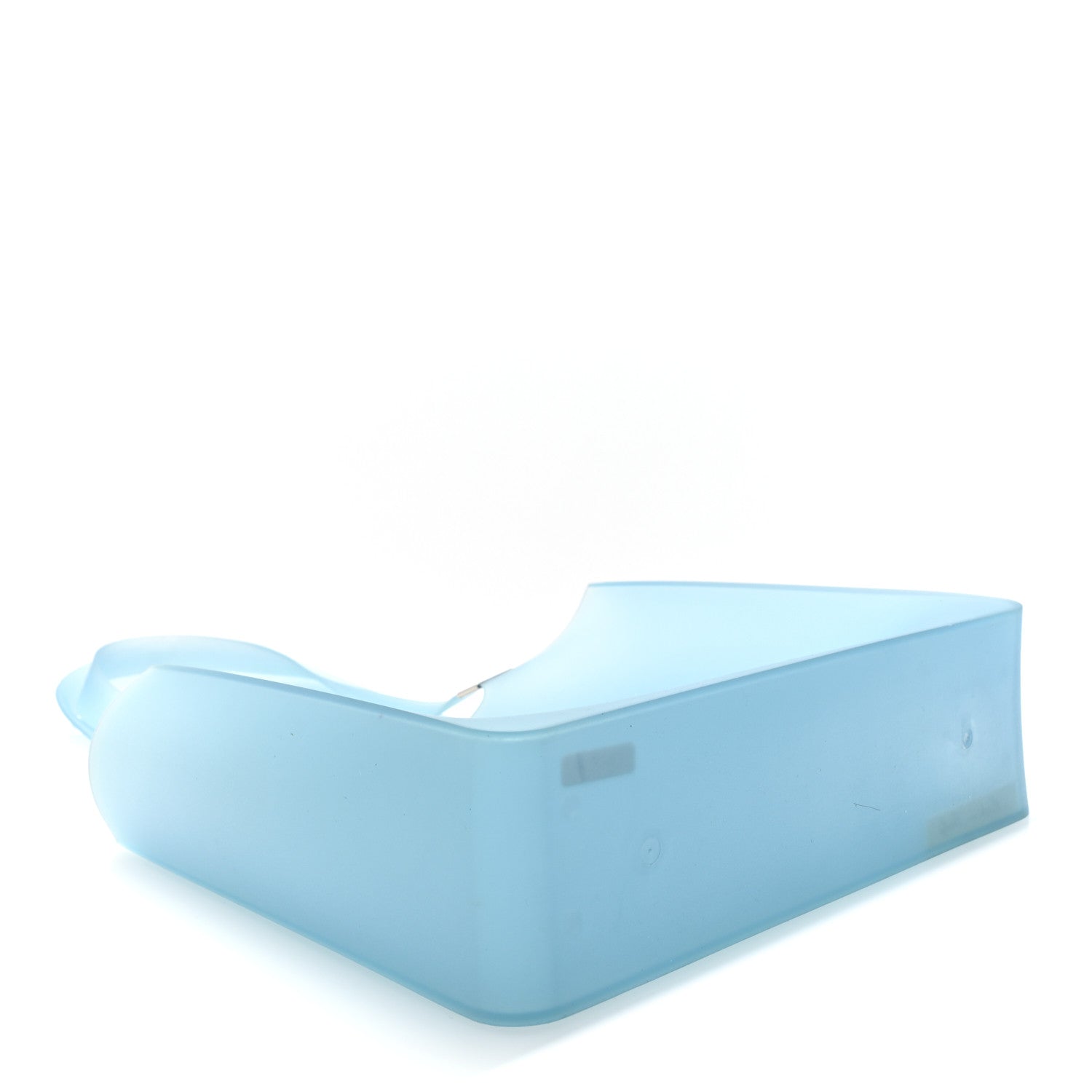 Chanel Jelly Rubber Tote Blue 4 of 10
