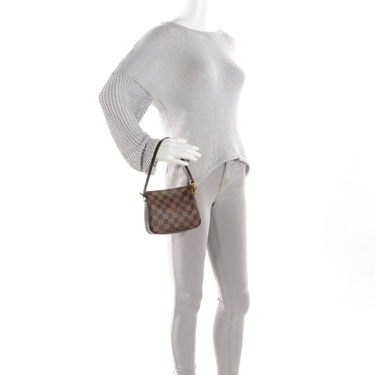 Louis Vuitton Damier Ebene Trousse Make Up Bag Pochette 2 of 7
