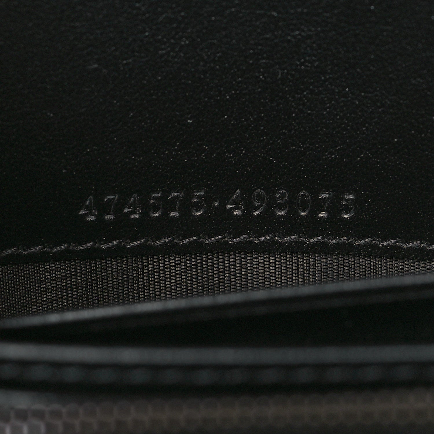 Gucci Calfskin Matelasse GG Marmont Chain Wallet Black 8 of 11