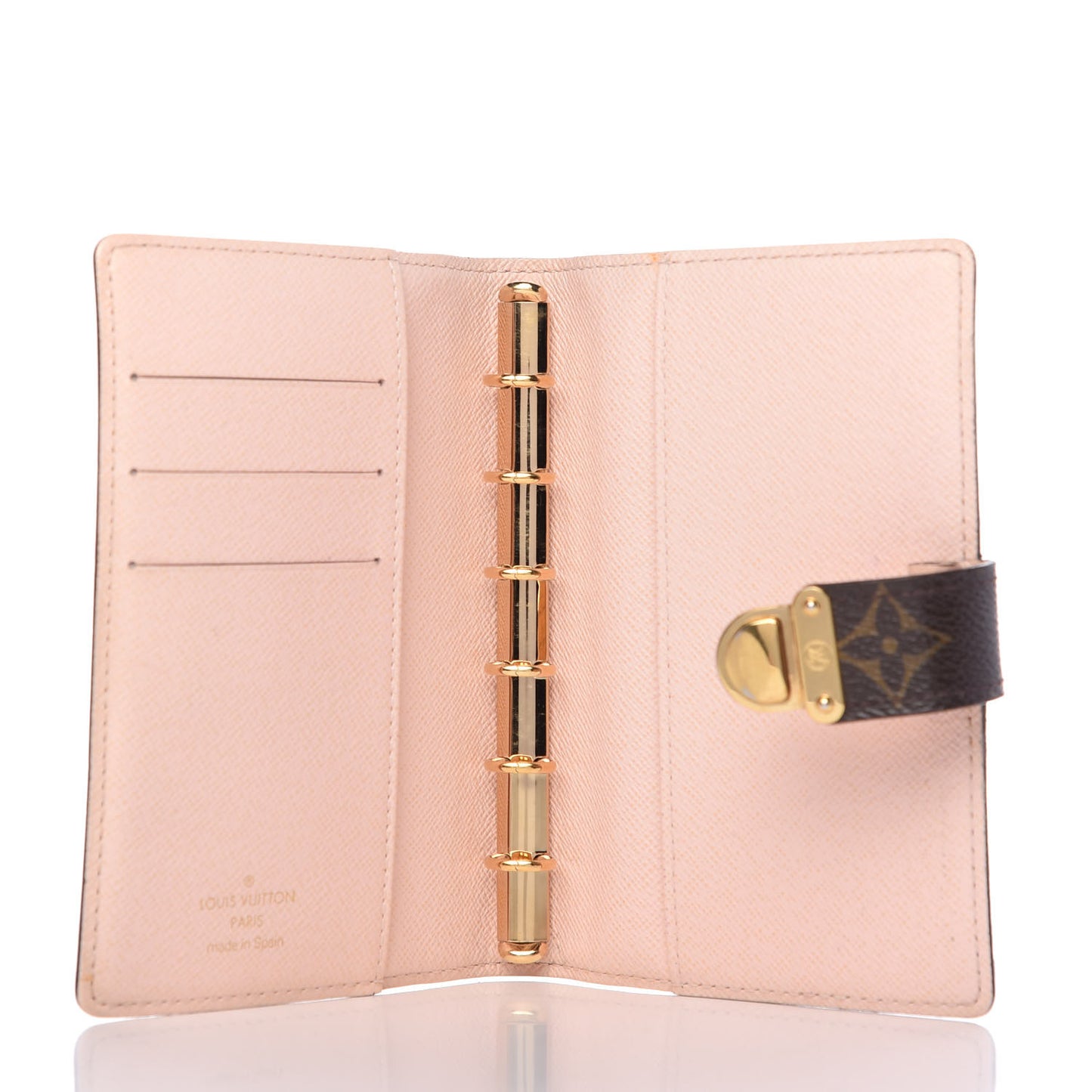 Monogram Koala Small Ring Agenda Cover Rose