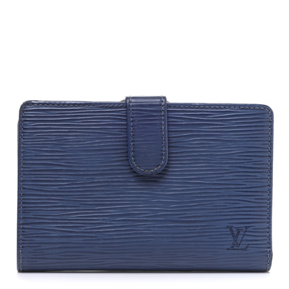 Louis Vuitton Epi French Purse Wallet Myrtille 1 of 15
