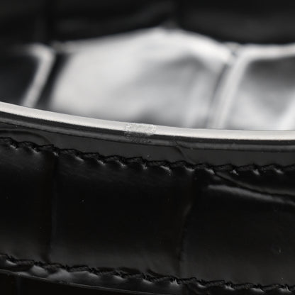 Balenciaga Semi Shiny Calfskin Crocodile Embossed Neo Classic Black Hardware S City Black 13 of 13