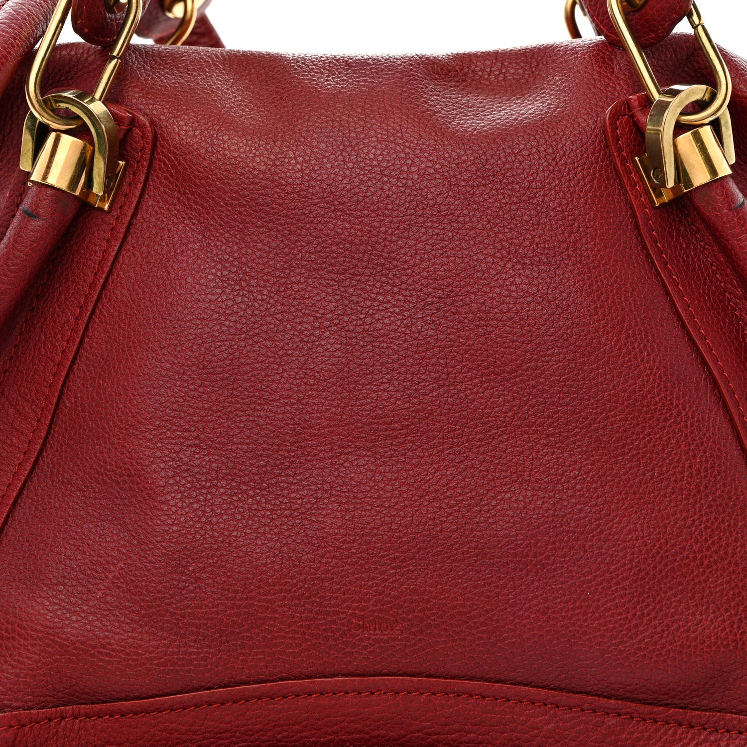 Chloe Calfskin Medium PARATY Berry Cupcake 8 of 17