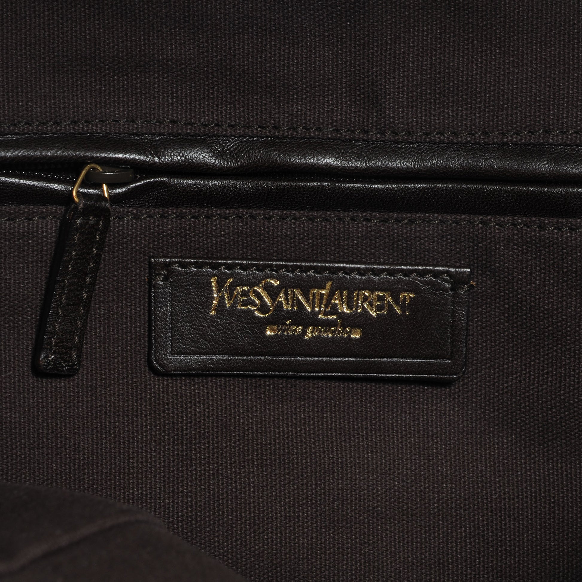 Saint Laurent Medium Downtown Tote Olive 7 of 10