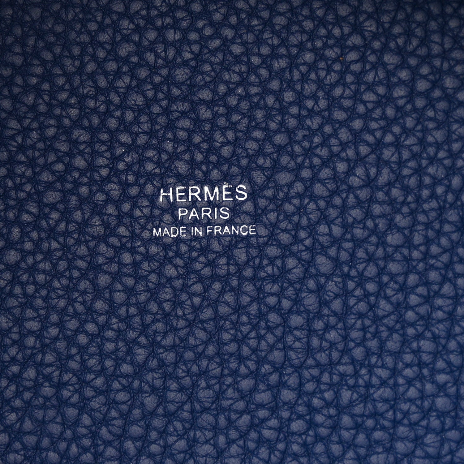 Hermes Taurillon Clemence Picotin Lock 18 PM Bleu Saphir 6 of 11