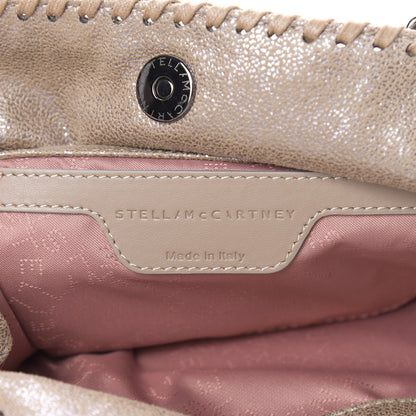 Stella McCartney Shaggy Deer Mini Falabella Fold Over Tote Taupe 7 of 11