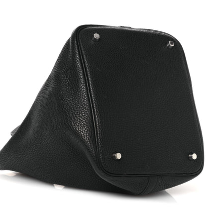 Hermes Taurillon Clemence Picotin Lock 22 MM Black 9 of 12