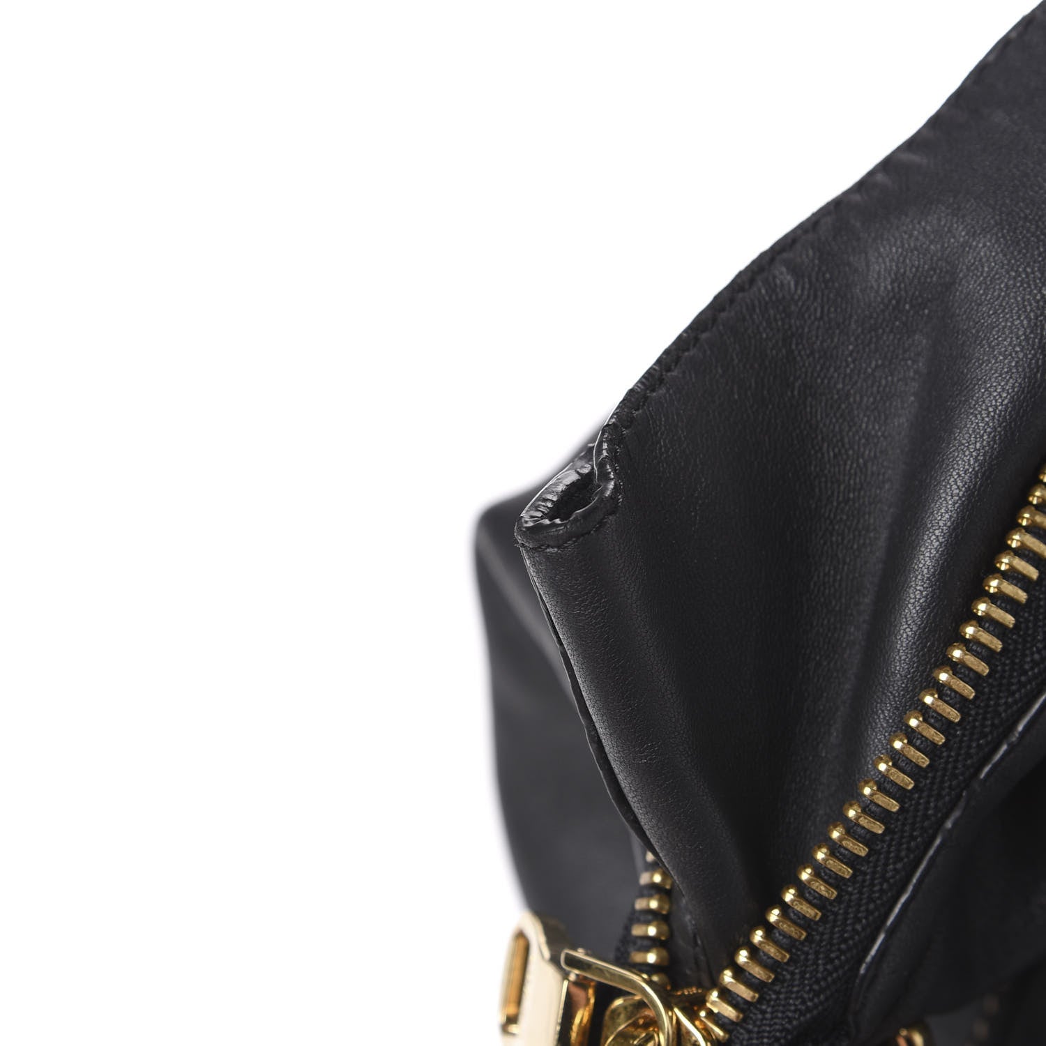 Loewe Lambskin Satchel Black Tan 10 of 15