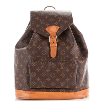 Louis Vuitton Monogram Montsouris GM Backpack 1 of 6
