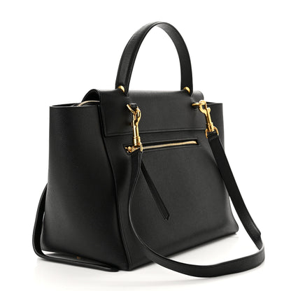 Celine Grained Calfskin Mini Belt Bag Black 3 of 9