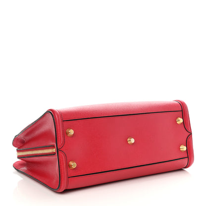 Alexander McQueen Saffiano Heroine Open Tote Red 4 of 16