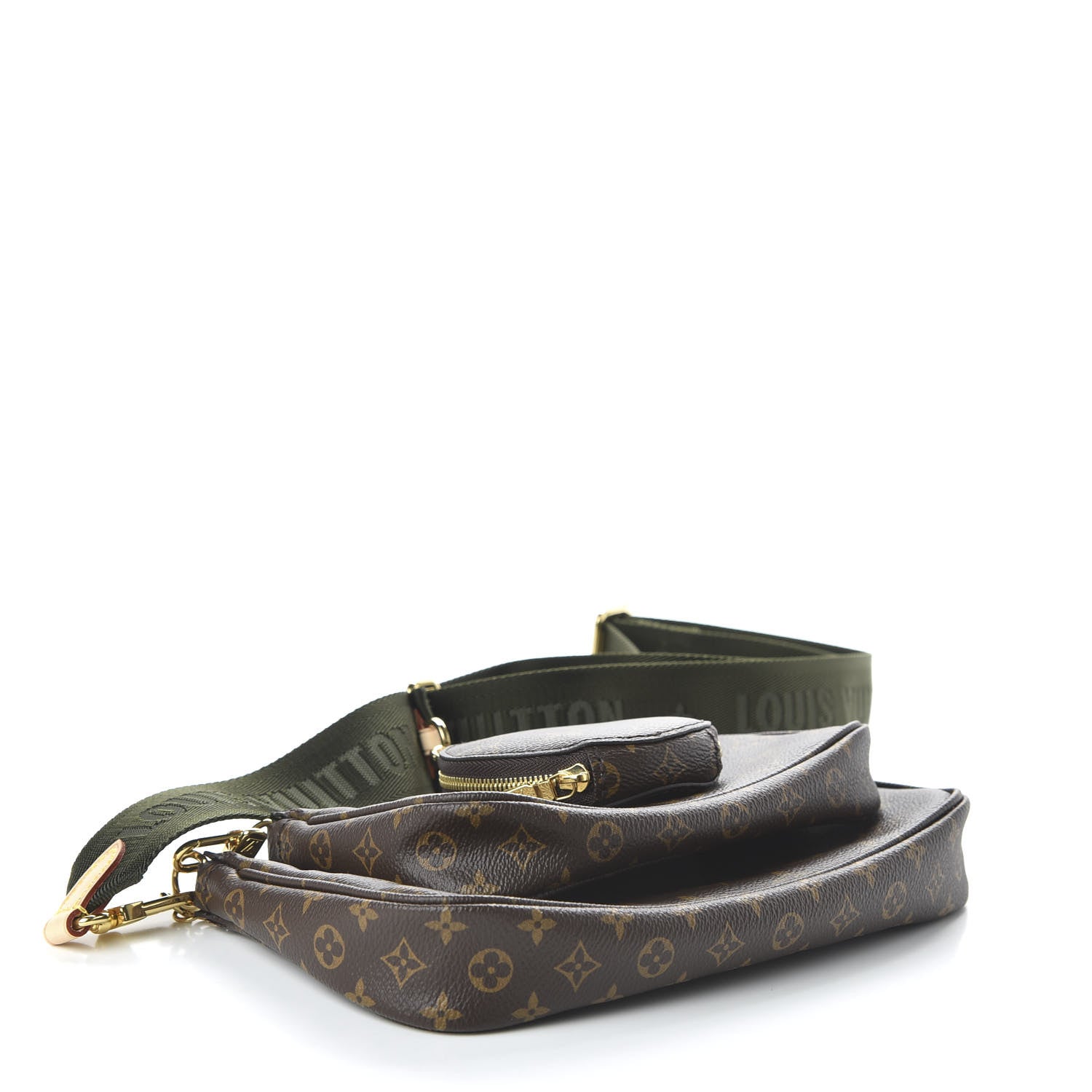 Louis Vuitton Monogram Multi Pochette Accessories Kaki 4 of 12