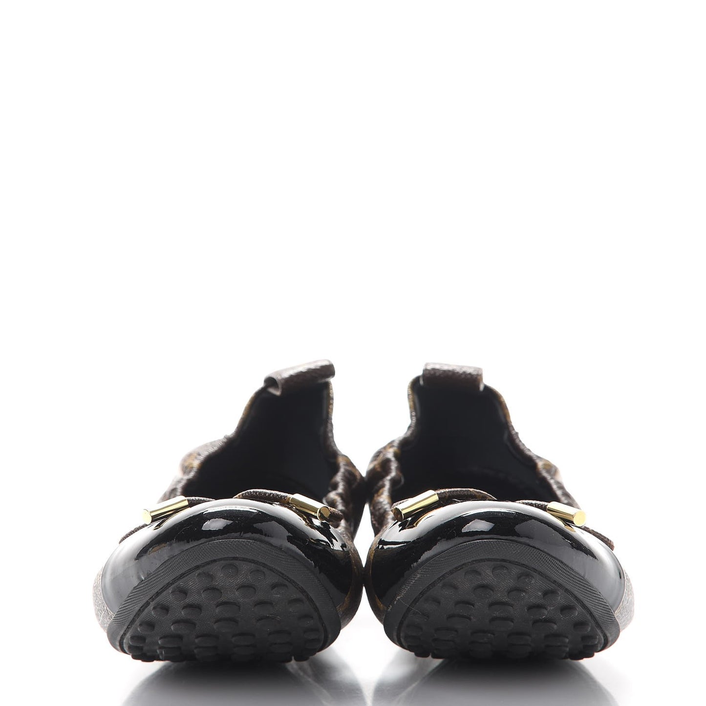Monogram Flirty Ballerina Flats 36.5 Black