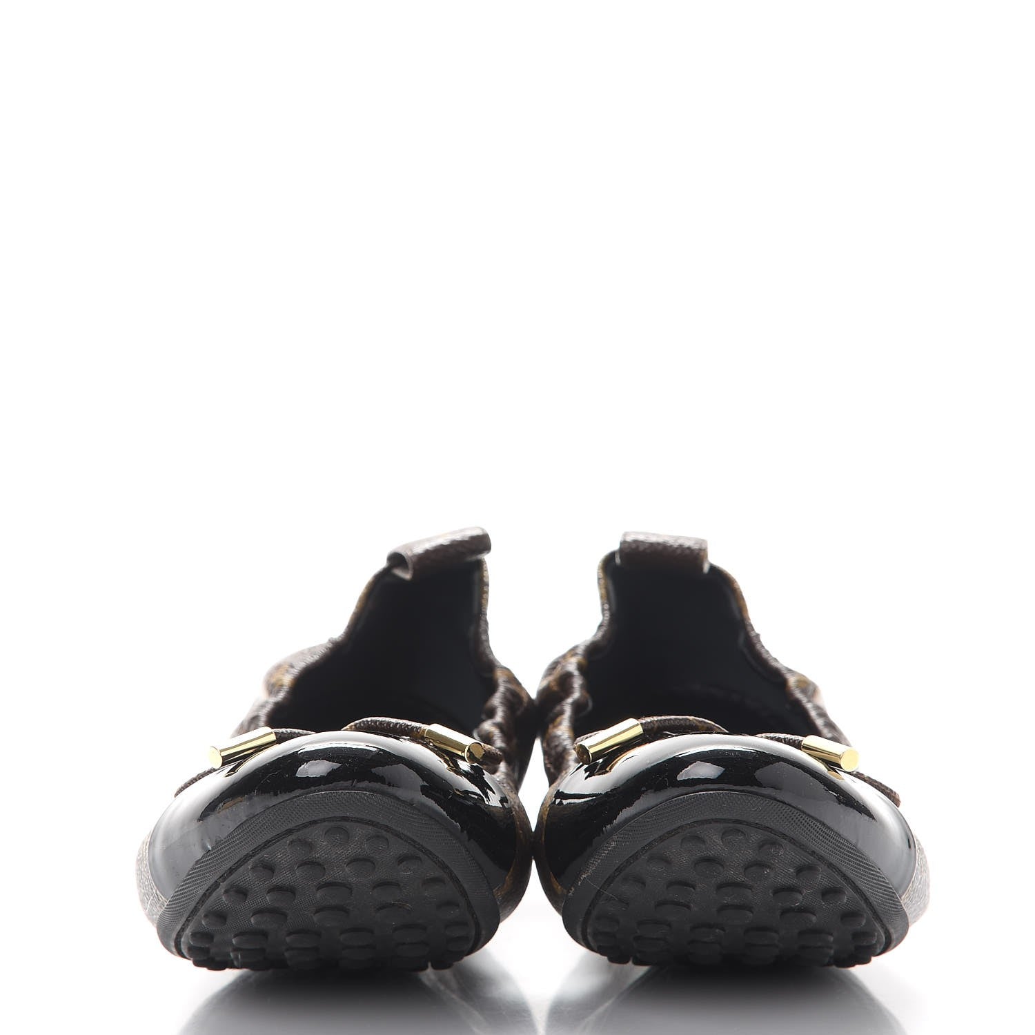 Louis Vuitton Monogram Flirty Ballerina Flats 36.5 Black 2 of 8