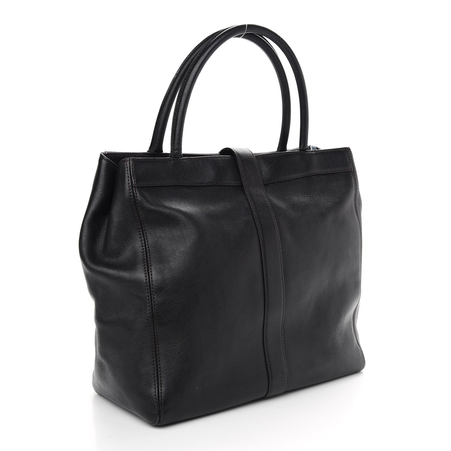 Chanel Lambskin CC Tote Black 3 of 14
