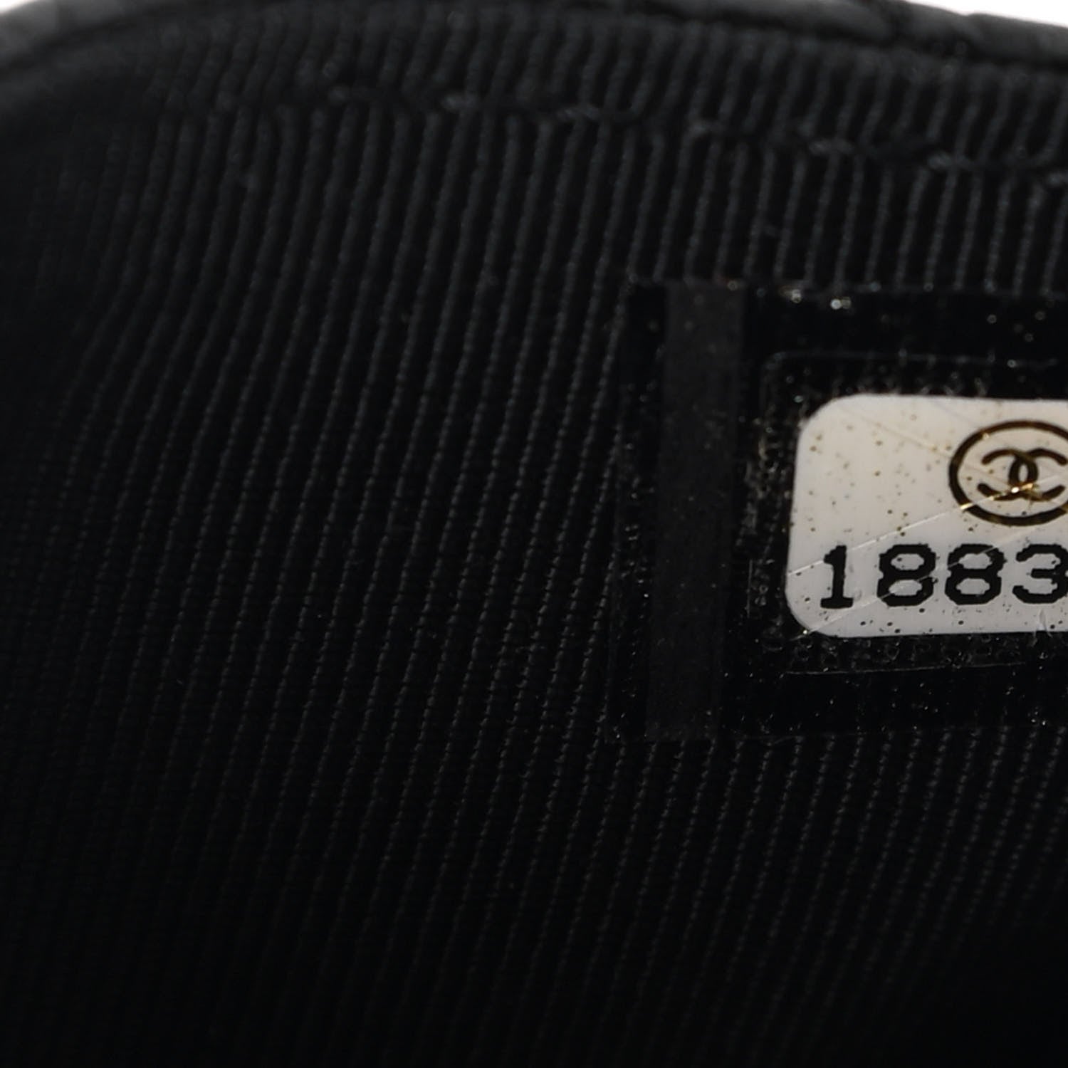 Chanel Caviar Quilted Flap Card Holder Black 8 of 9