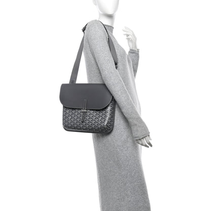 Goyard Goyardine Coursier Messenger Bag Gray 2 of 10