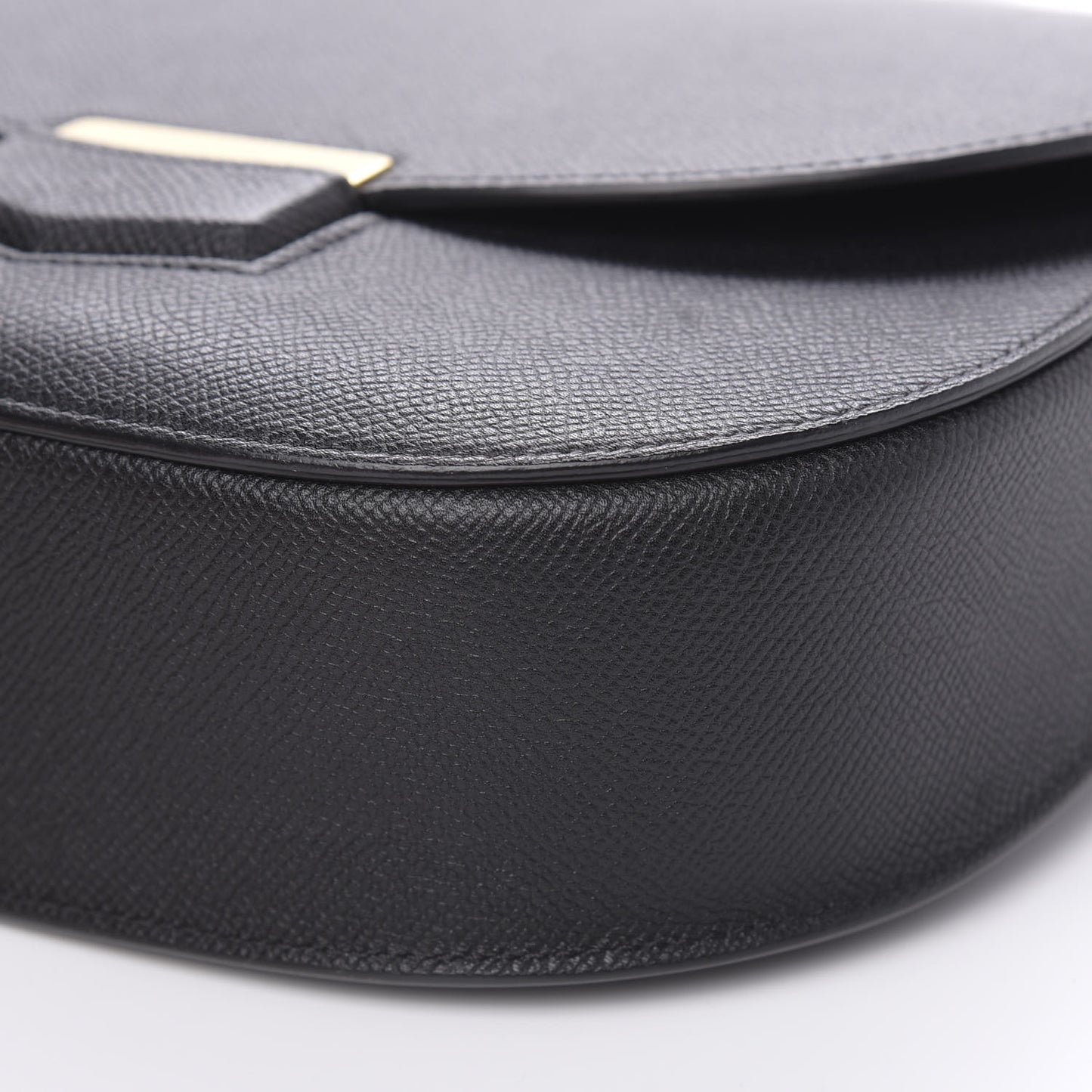 Grained Calfskin Small Trotteur Black