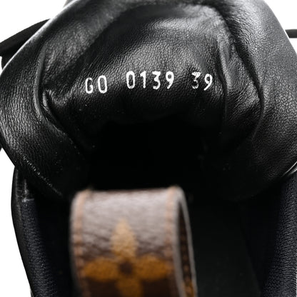 Louis Vuitton Calfskin Patent Monogram LV Archlight Sneakers 39 Black 8 of 10