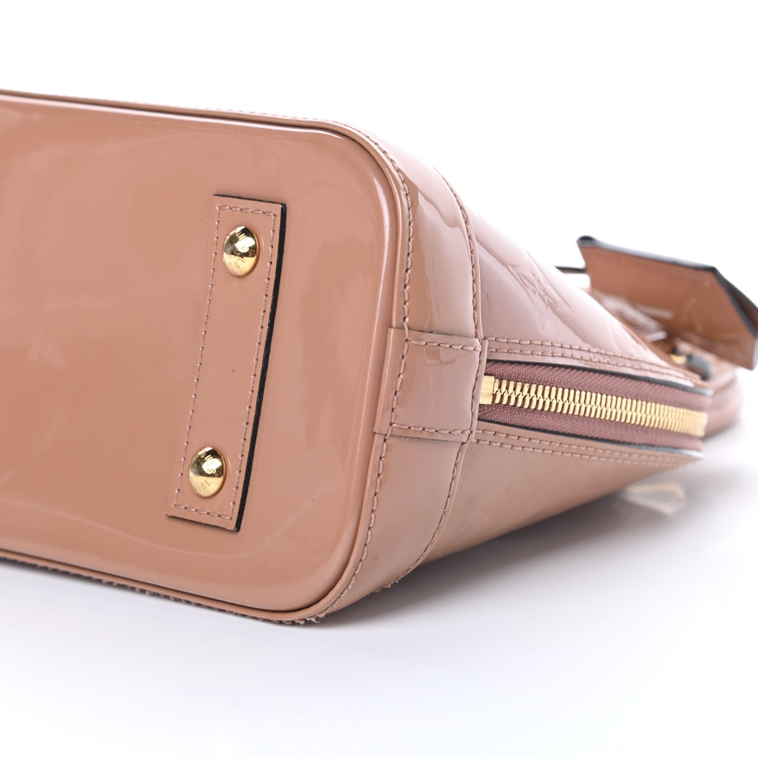 Louis Vuitton Vernis Alma BB Rose Velours 10 of 10