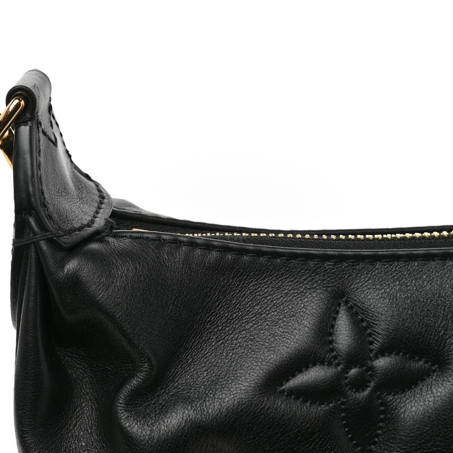 Calfskin Bubblegram Over The Moon Black