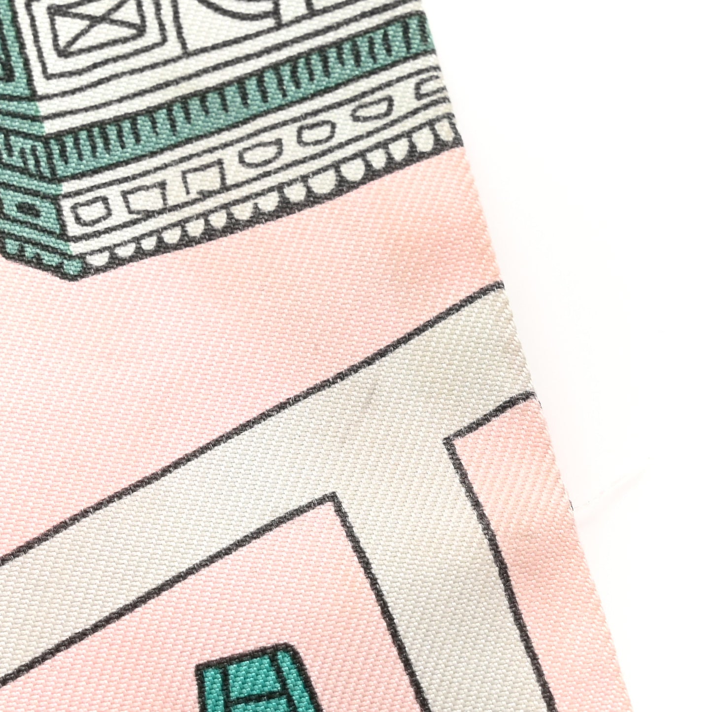 Silk Les Nouveaux Amoureux de Paris Twilly Rose Pale Vert Rose