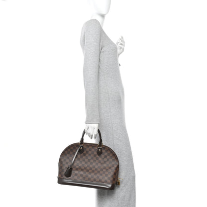 Louis Vuitton Damier Ebene Alma MM 2 of 9