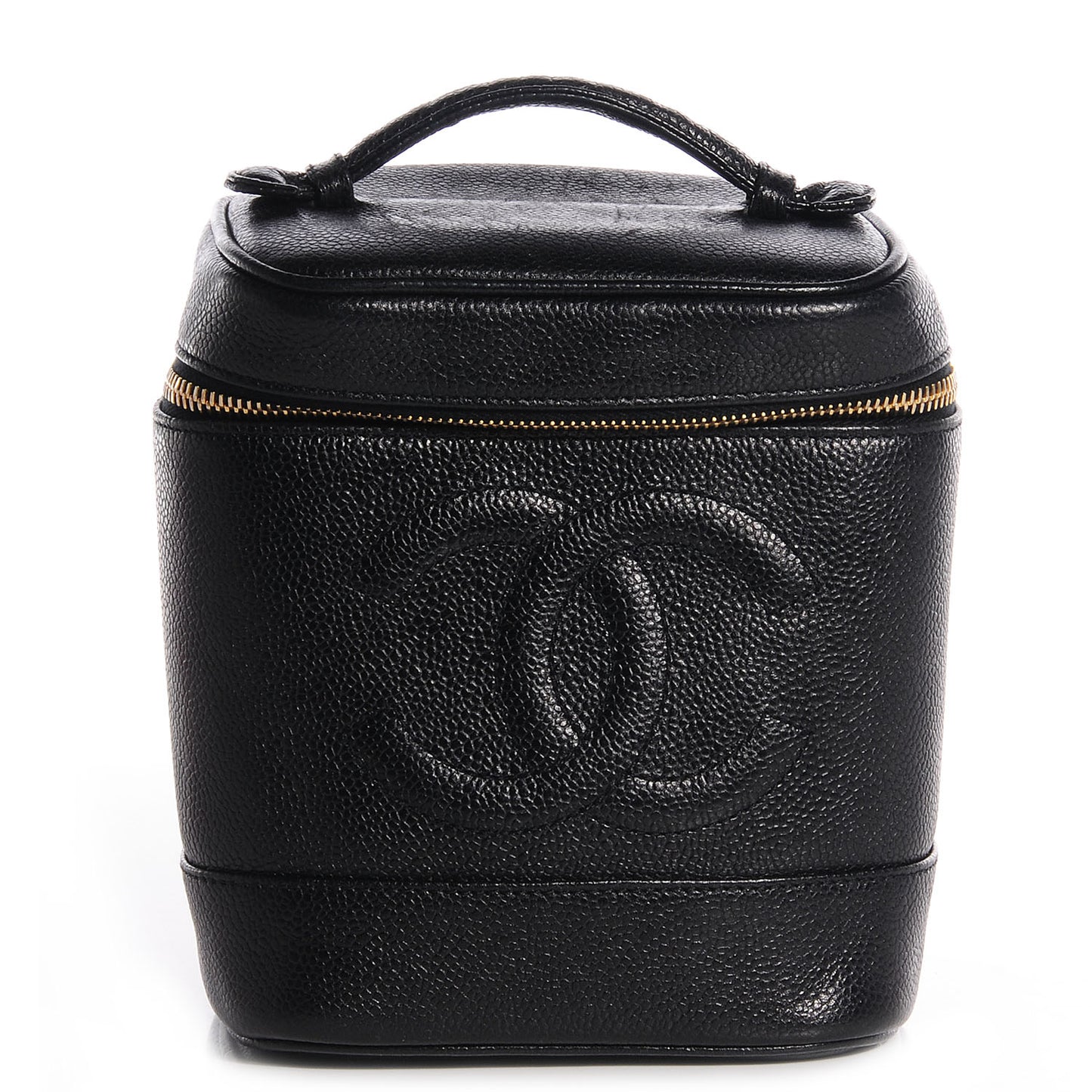 Caviar Cosmetic Vanity Bag Black