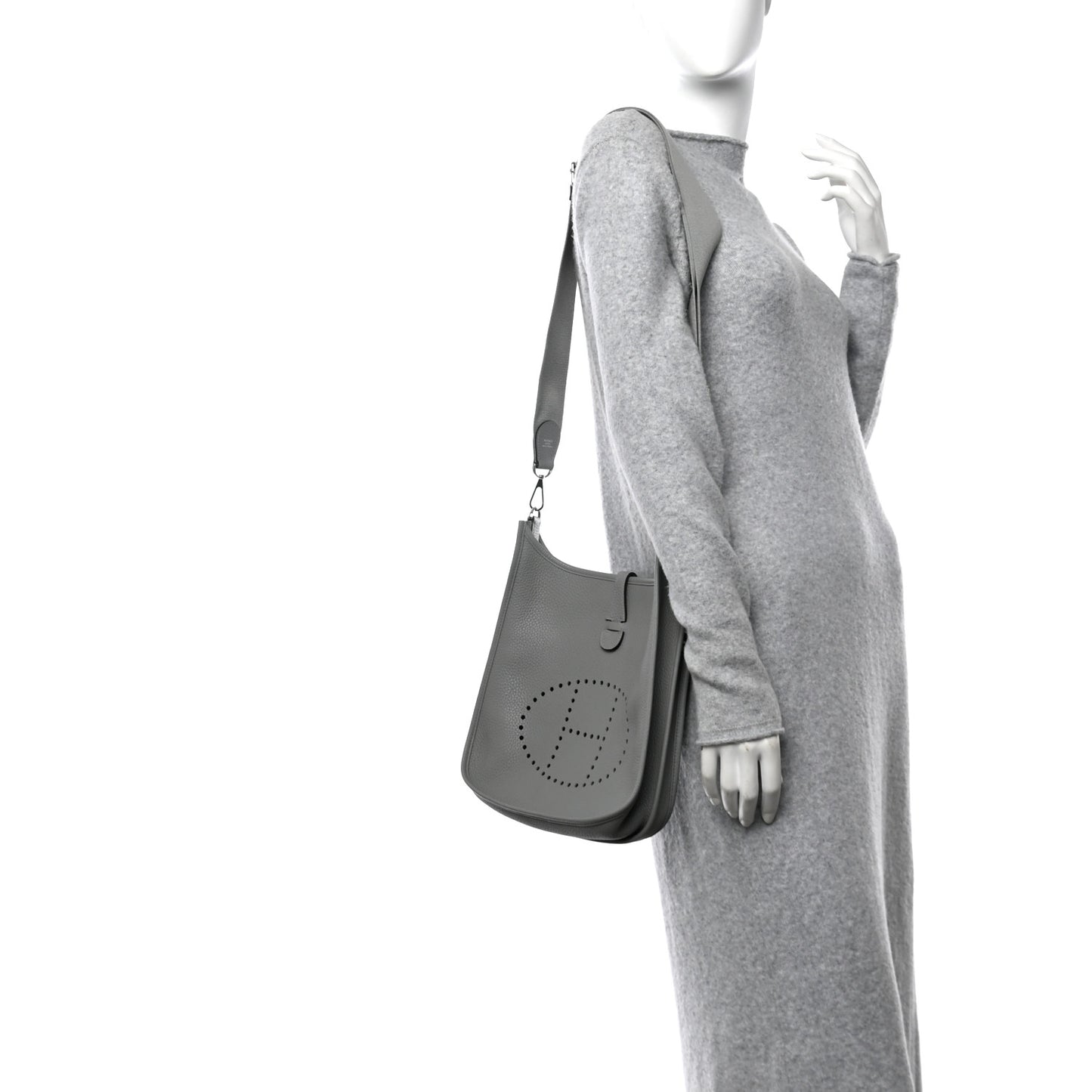 Taurillon Clemence Evelyne III PM Gris Mouette