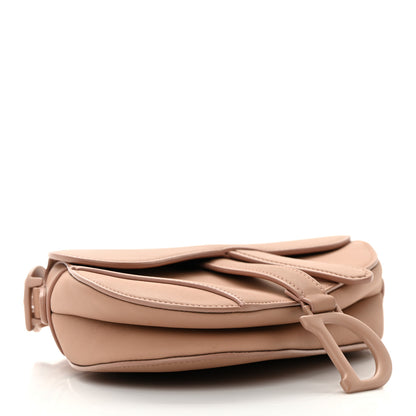 Christian Dior Ultra Matte Calfskin Mini Saddle Bag Blush 4 of 14