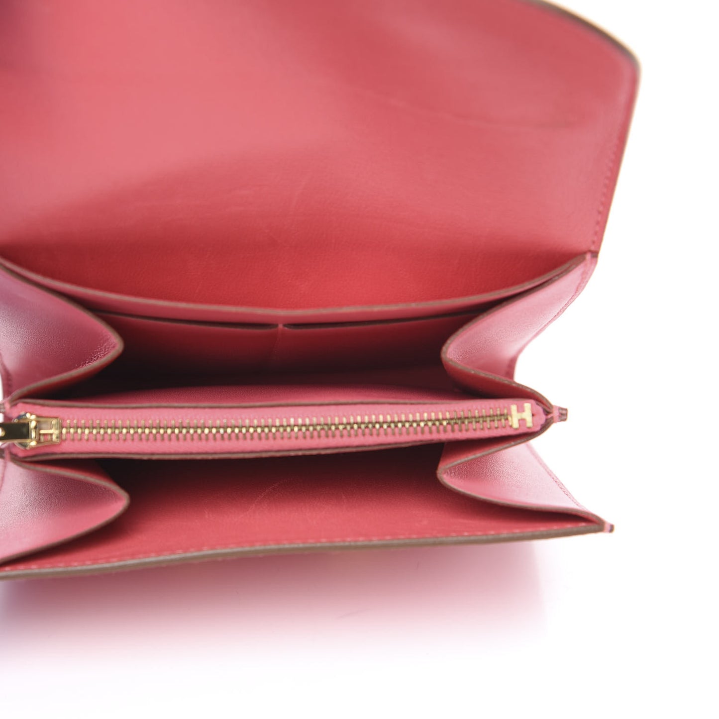Tadelakt Constance Short Wallet Rose Lipstick