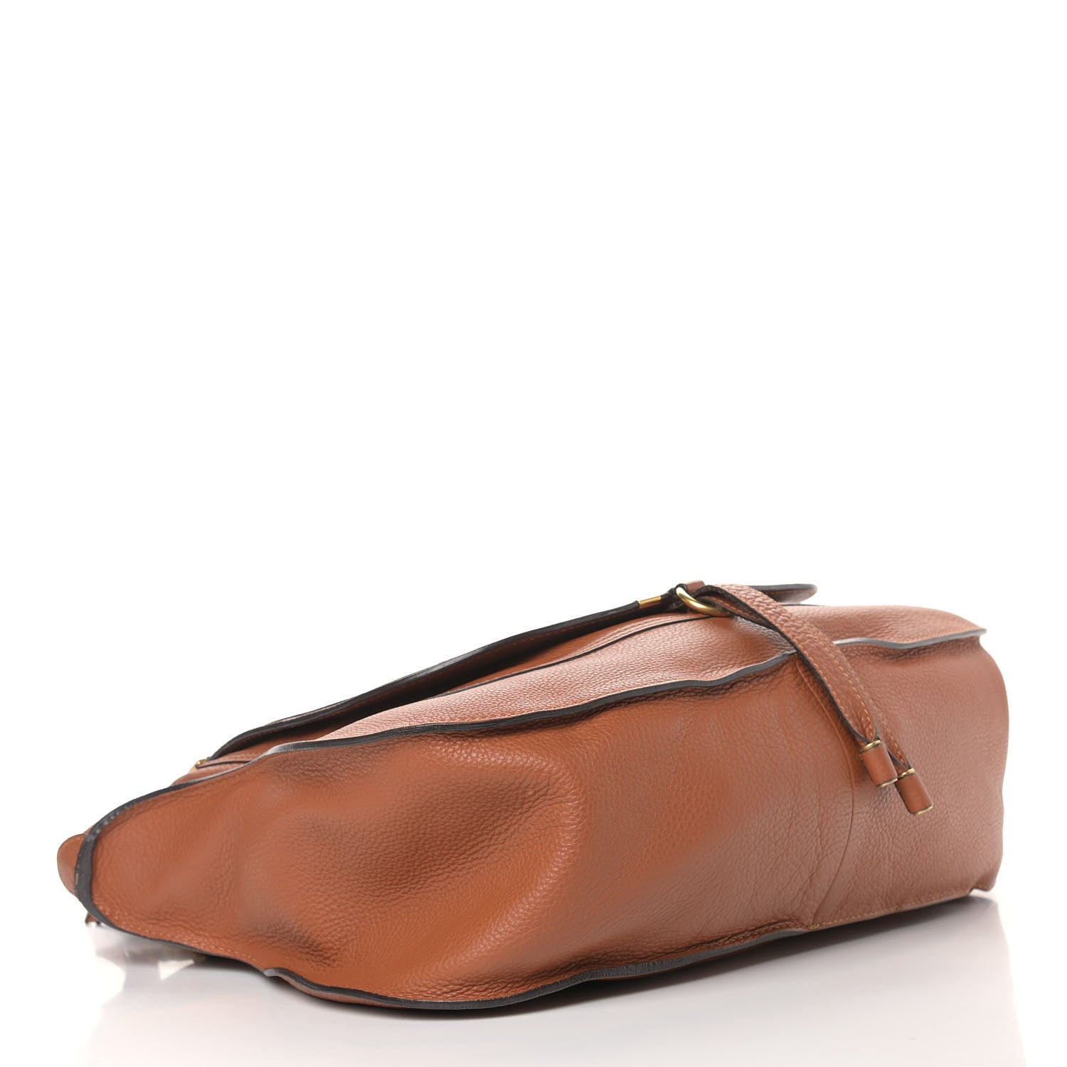 Chloe Calfskin Large Marcie Satchel Tan 4 of 9