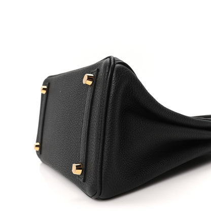 Hermes Togo Birkin 25 Black 10 of 11