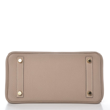 Hermes Togo Birkin 25 Gris Tourterelle 6 of 36