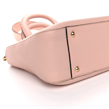 Fendi Cuoio Romano Selleria Small FF Tote Cipria 10 of 12