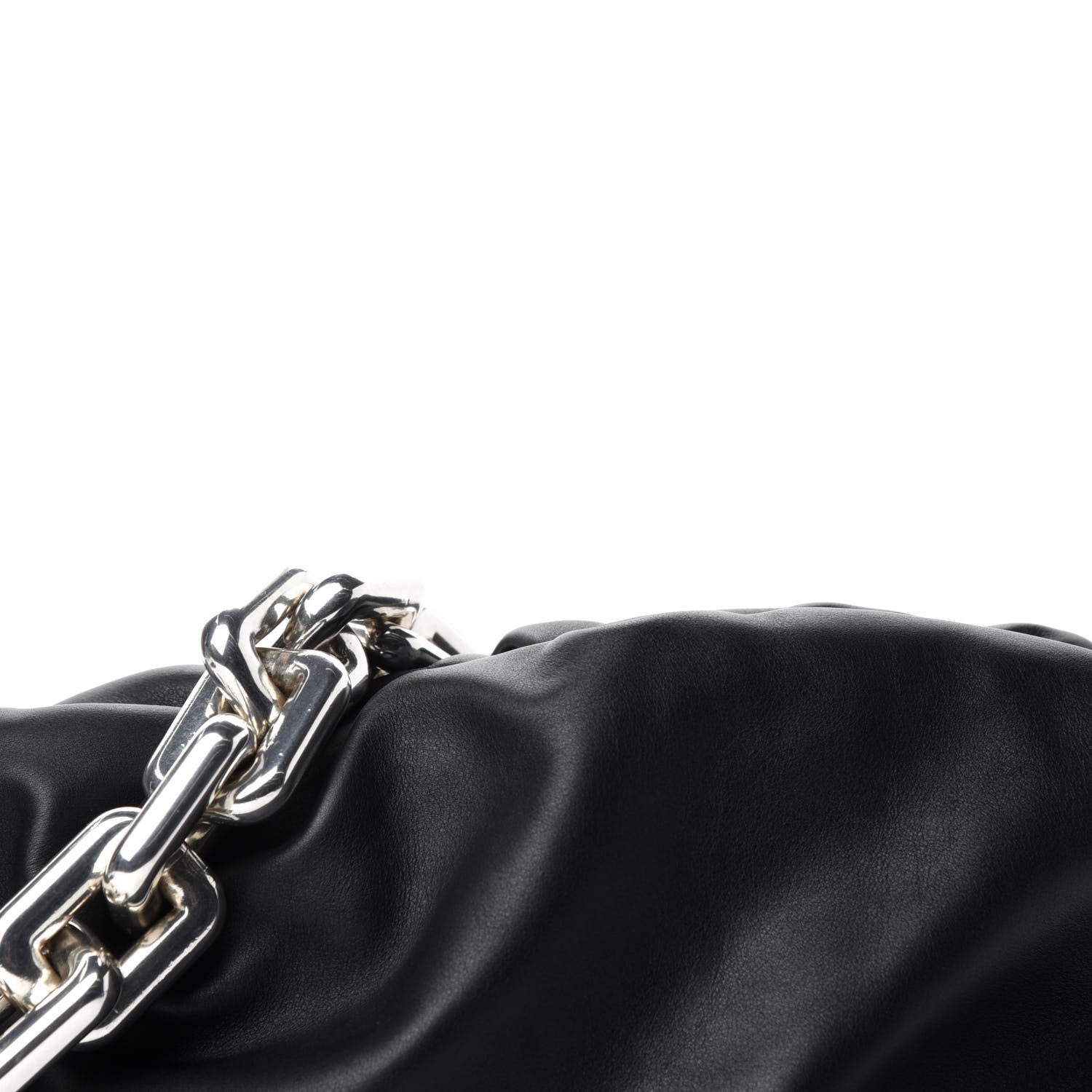 Bottega Veneta Calfskin The Pouch Chain Black 11 of 11