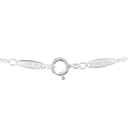 Tiffany Sterling Silver Aventurine Elsa Peretti Color by the Yard Pendant Necklace 4 of 4