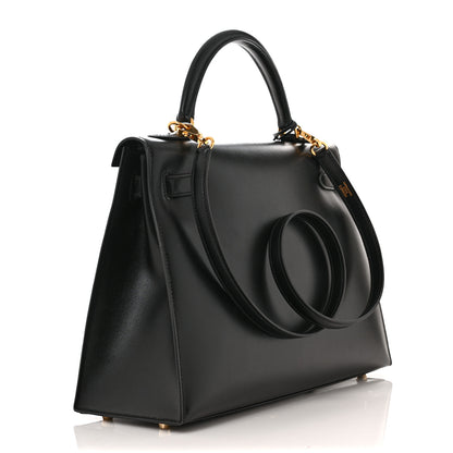 Hermes Box Kelly Sellier 32 Black 3 of 10