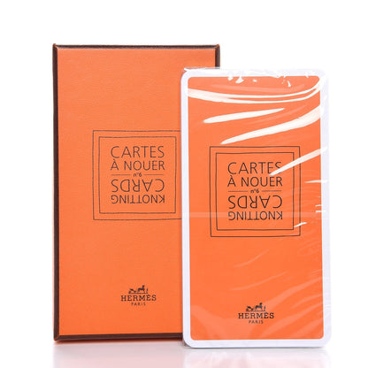 Hermes Knotting Cards Cartes A Nouer Carre Scarf Guide 5 of 5