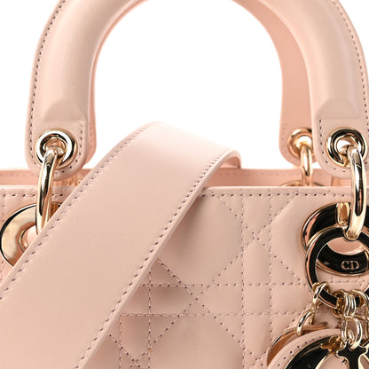 Christian Dior Lambskin Cannage Small My ABCDior Lady Dior Light Pink 7 of 9