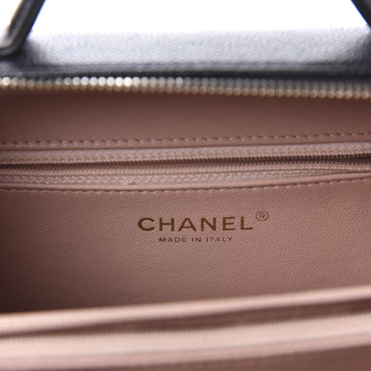 Chanel Caviar Quilted Medium CC Filigree Vanity Case Black 8 of 11