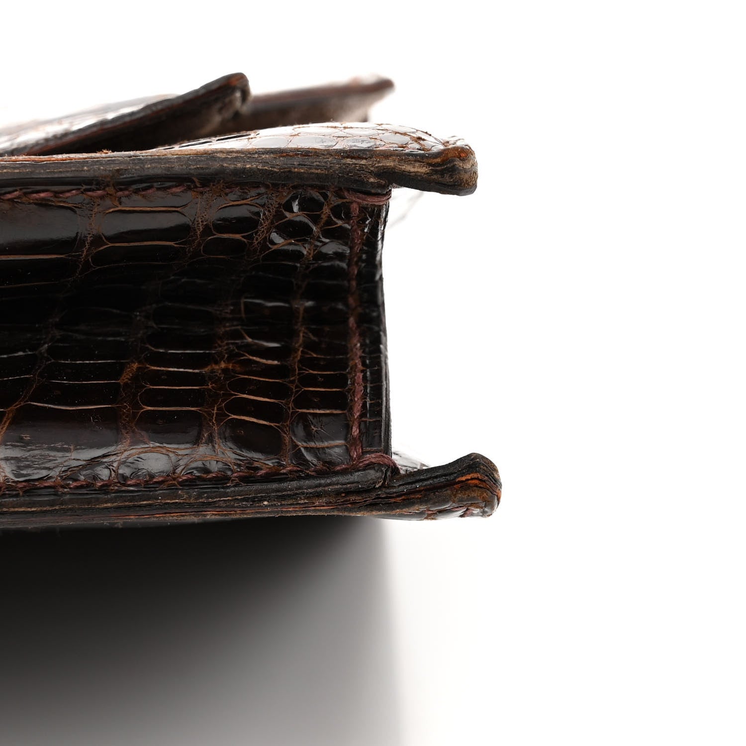 Hermes Shiny Crocodile Pascal Havane 14 of 15
